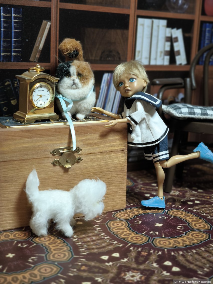 Который час — Куклы Milim Studio (Милим): российские БЖД (фото 2)