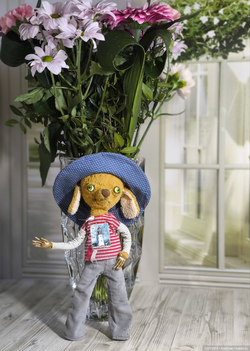 Добрый и странный — Домашние фото авторских игрушек: Тедди (фото 5)