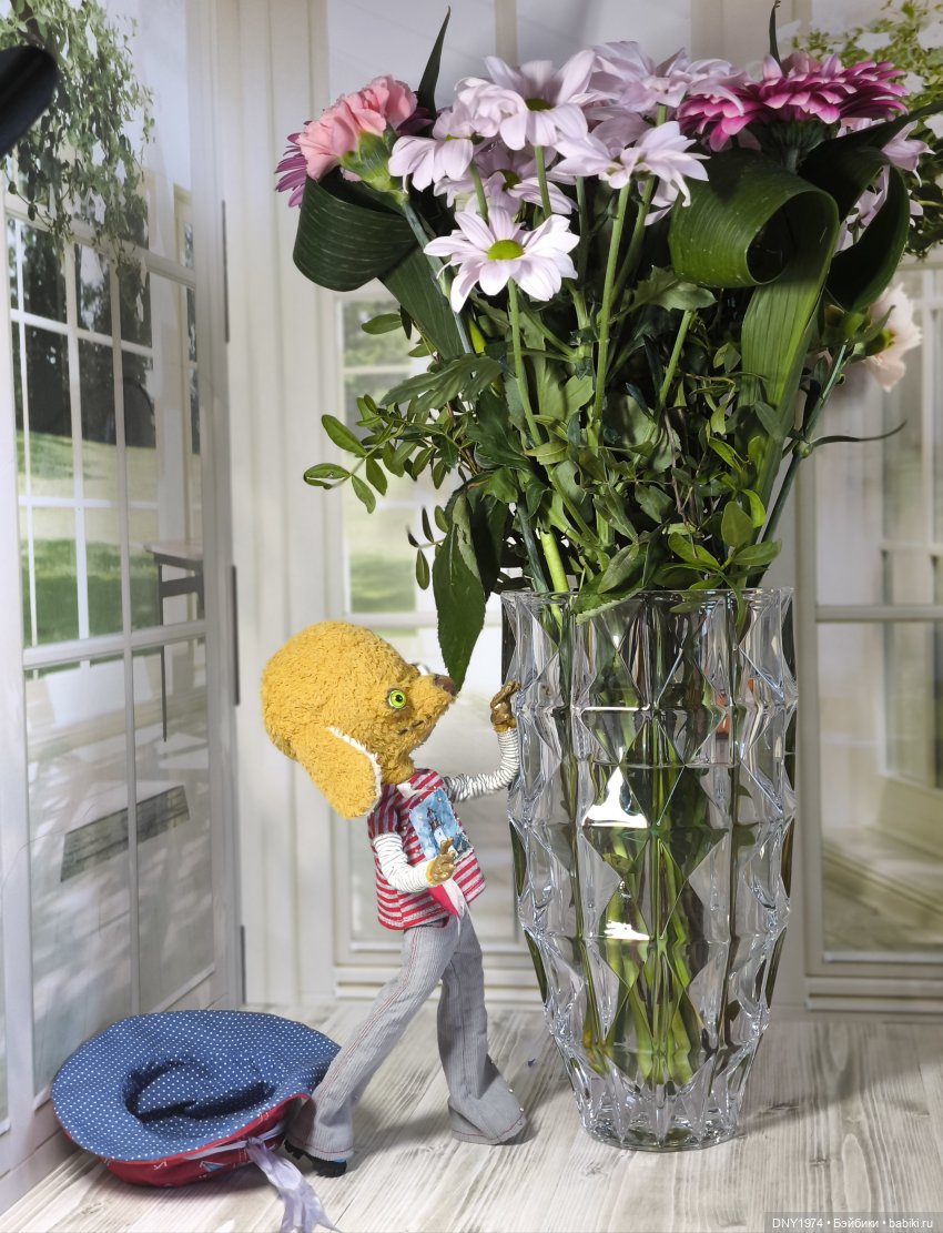 Добрый и странный — Домашние фото авторских игрушек: Тедди (фото 3)