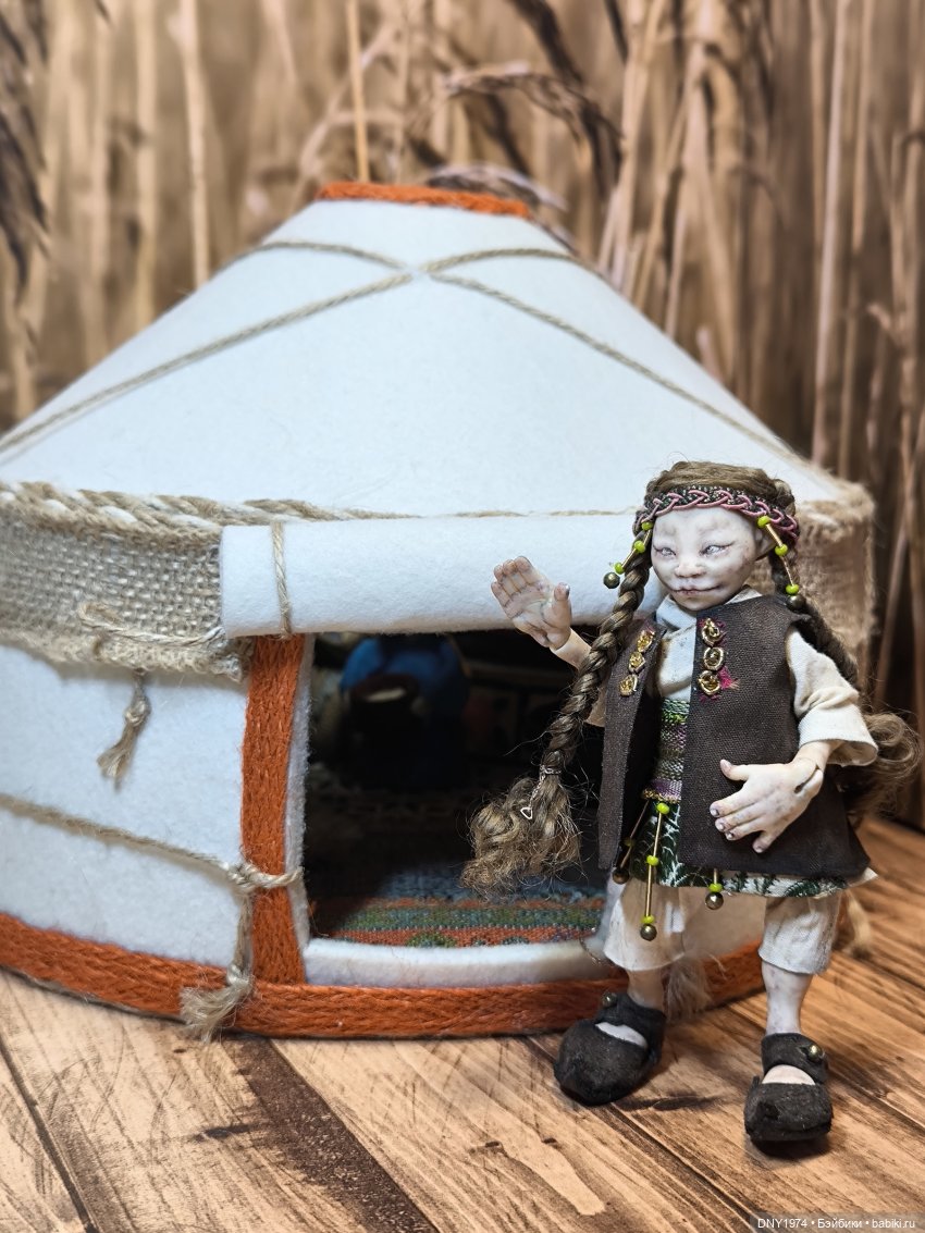 С новосельем, Кита — Домашние фото авторских игрушек: Тедди (фото 4)