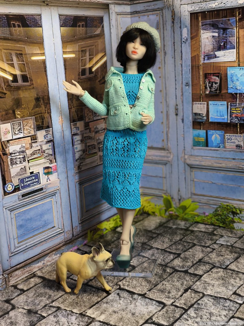 Этюд в голубых тонах — Куклы Dart dolls (Анна Шиткина): российские BJD (БЖД)