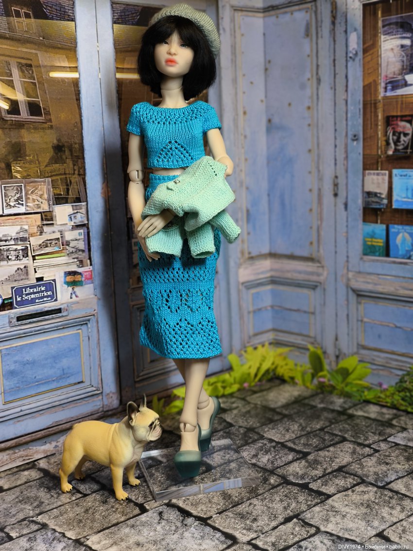 Этюд в голубых тонах — Куклы Dart dolls (Анна Шиткина): российские BJD (БЖД) (фото 2)