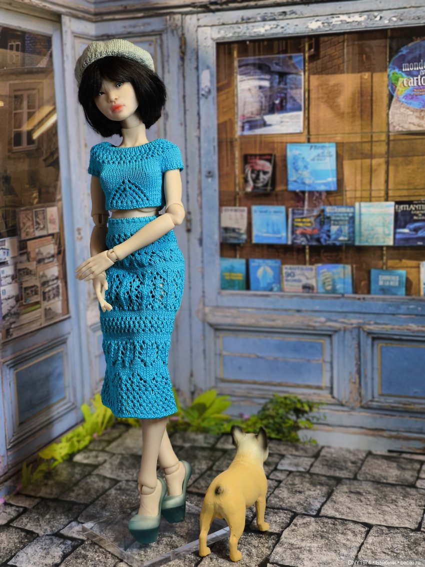 Этюд в голубых тонах — Куклы Dart dolls (Анна Шиткина): российские BJD (БЖД) (фото 3)