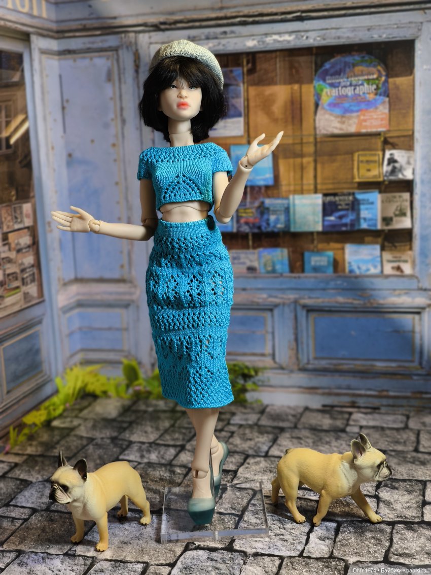 Этюд в голубых тонах — Куклы Dart dolls (Анна Шиткина): российские BJD (БЖД) (фото 4)