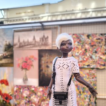 Сегодня гуляем с Анной