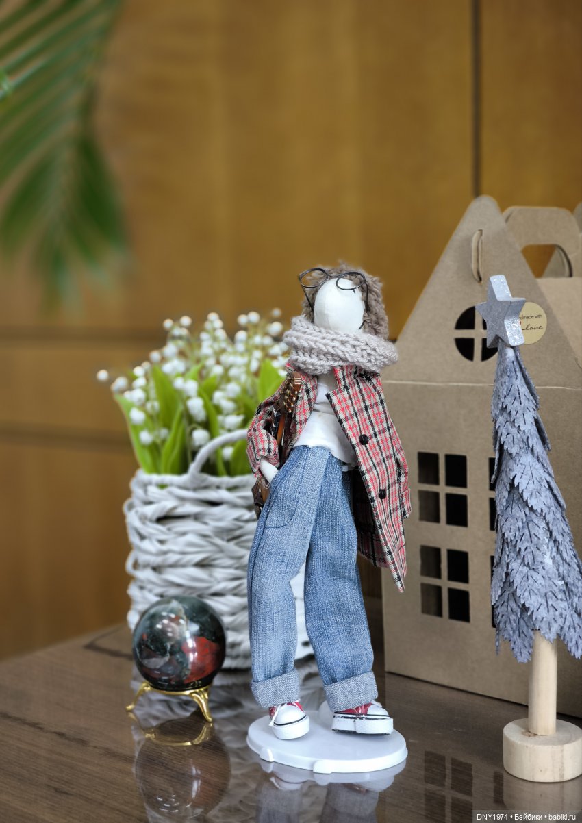 В нерабочей обстановке — Домашние фото авторских игрушек: Тедди (фото 7)