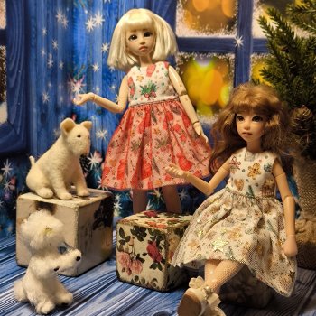 Репетиция новогоднего представления