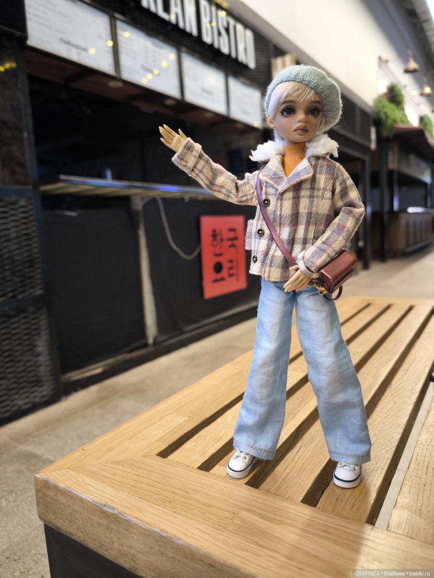 С Агатой на Тишинке — Куклы Milim Studio (Милим): российские БЖД (фото 2)