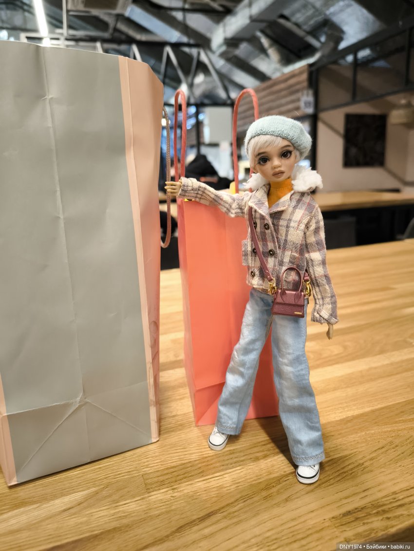 С Агатой на Тишинке — Куклы Milim Studio (Милим): российские БЖД (фото 3)