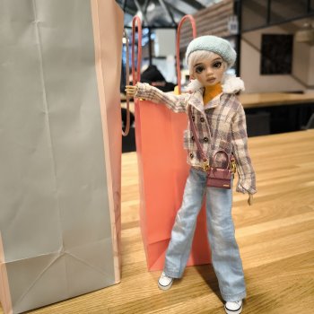 С Агатой на Тишинке