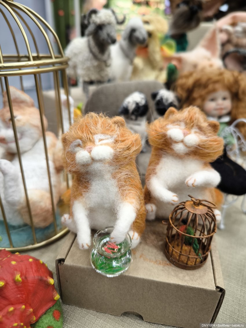 Апрельские мишки и куклы на Тишинке, ч. 1