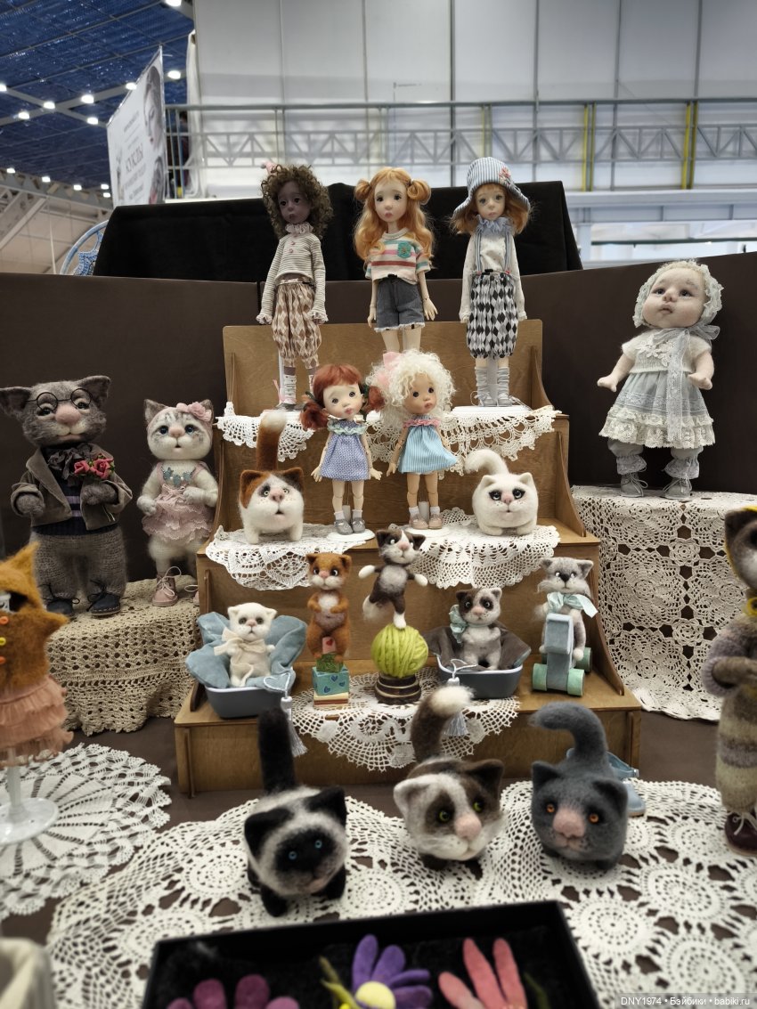 Апрельские мишки и куклы на Тишинке, ч. 2 | Бэйбики Апрельские мишки и куклы на Тишинке, ч. 2