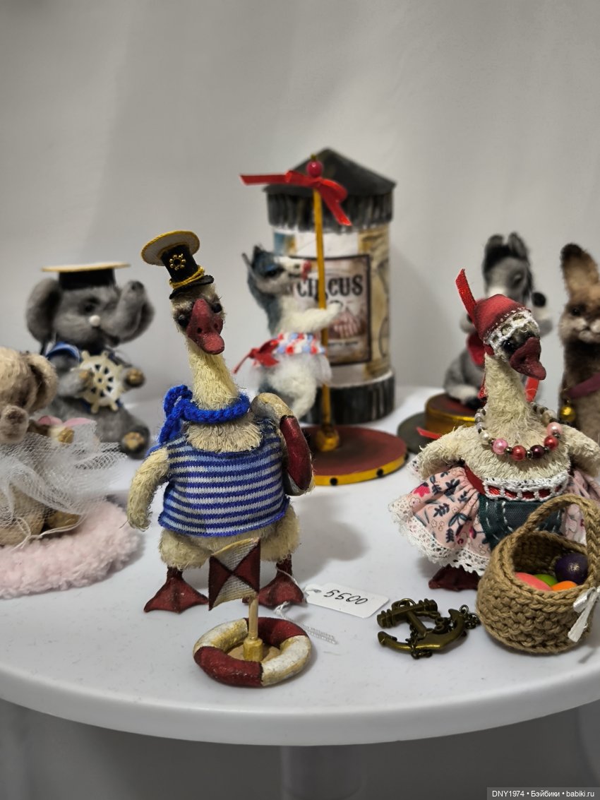 Апрельские мишки и куклы на Тишинке, ч. 1