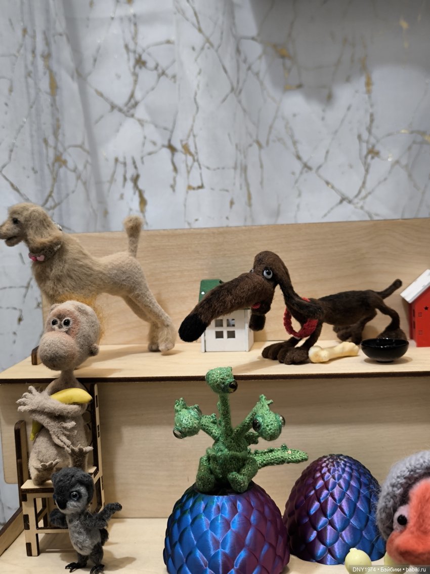 Апрельские мишки и куклы на Тишинке, ч. 1