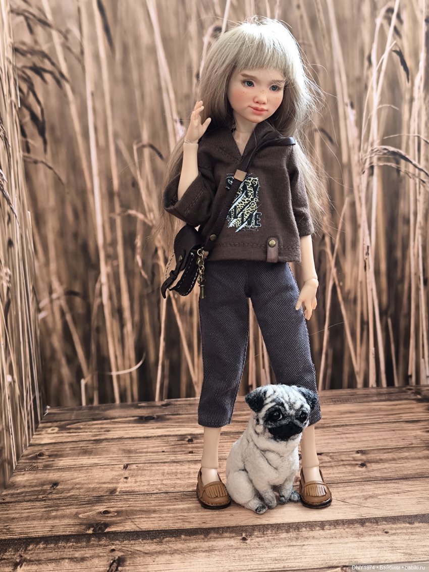 Мы пойдём с мопсом — Авторские куклы BJD (БЖД) у нас дома: фото