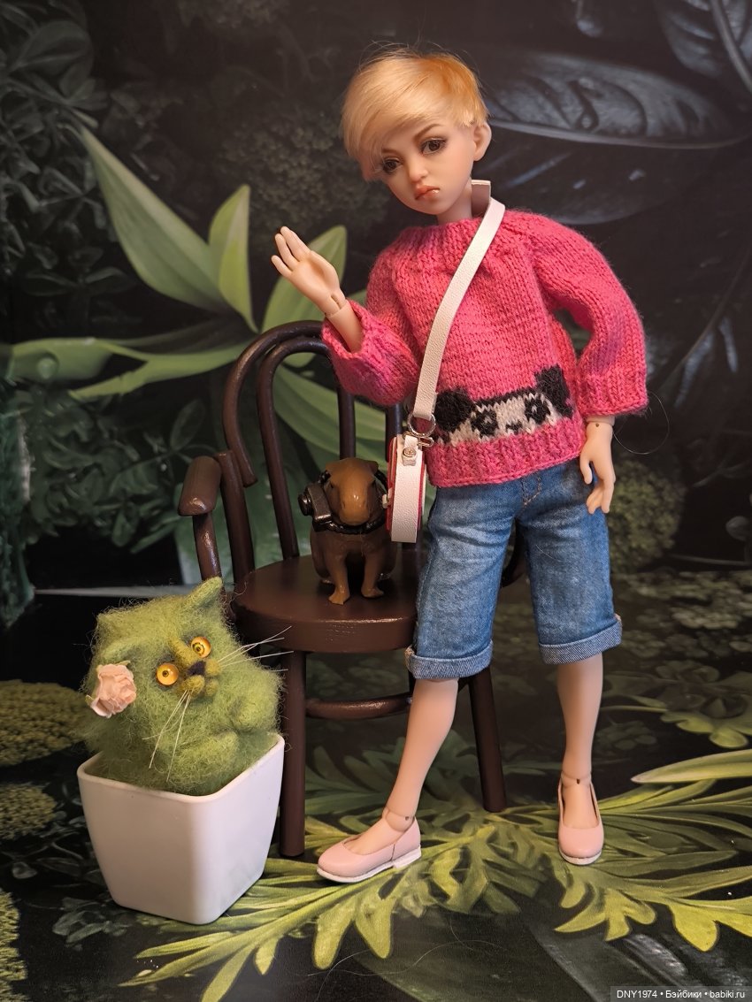 Парик для Василисы — Куклы Dart dolls (Анна Шиткина): российские BJD (БЖД) (фото 3)