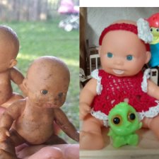 До и после! Куклы Ссср и не только.