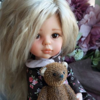 Мишка для любимых кукол