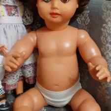 Продолжение. Реставрация головы куколки ФРГ Hans Volk