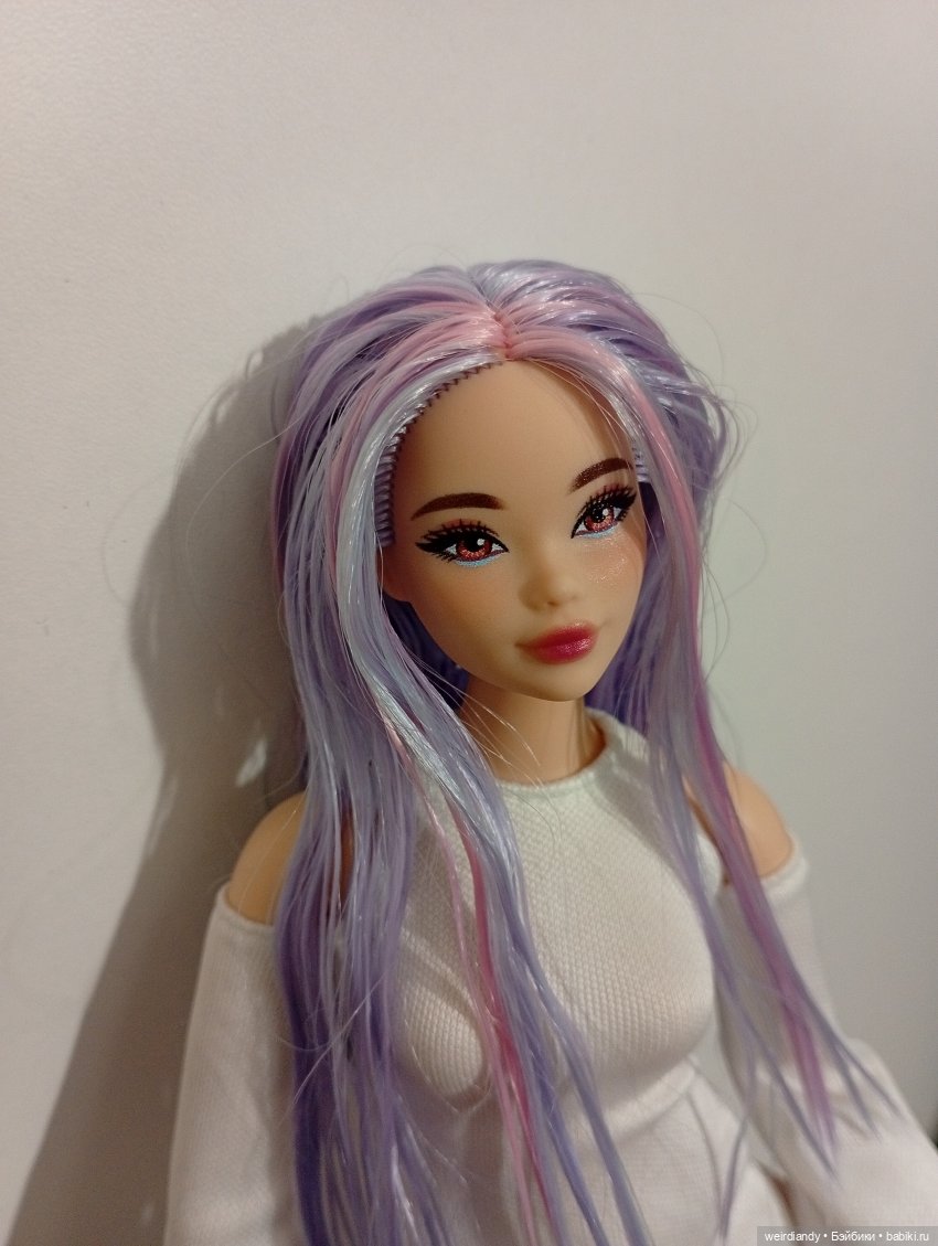 Барби русалка на пышном теле! Одиль на Джойс, HRR06 на FTG84