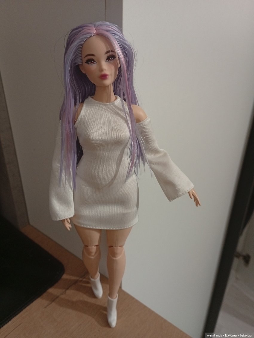 Барби русалка на пышном теле! Одиль на Джойс, HRR06 на FTG84 (фото 3)