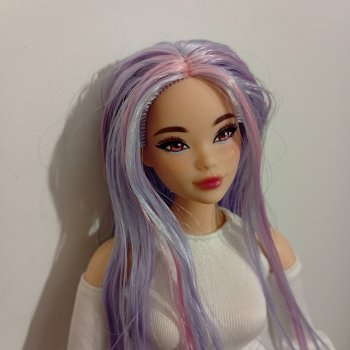 Барби русалка на пышном теле! Одиль на Джойс, HRR06 на FTG84