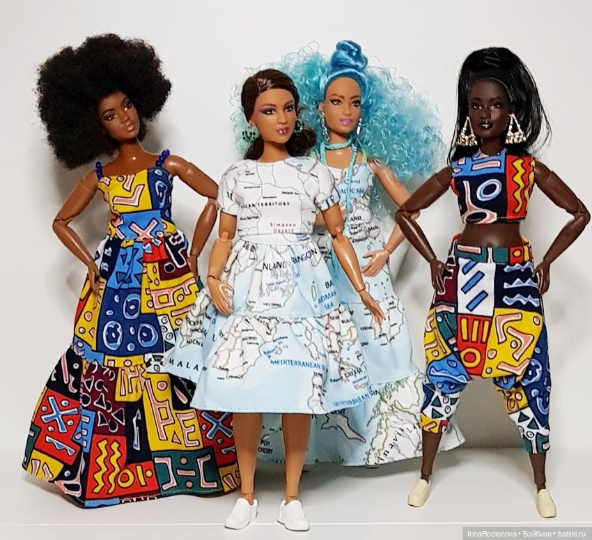 Бодипозитивная мода — Куклы Barbie (Барби): Looks