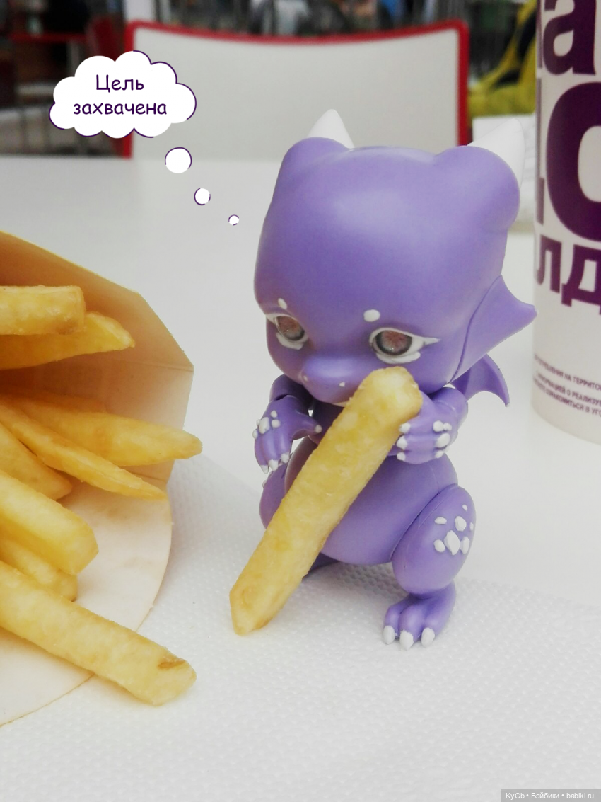 Вкусная прогулка | Бэйбики Вкусная прогулка — Куклы Ai Doll и Pangju (Панджу): Tiny BJD (БЖД) (фото 3)