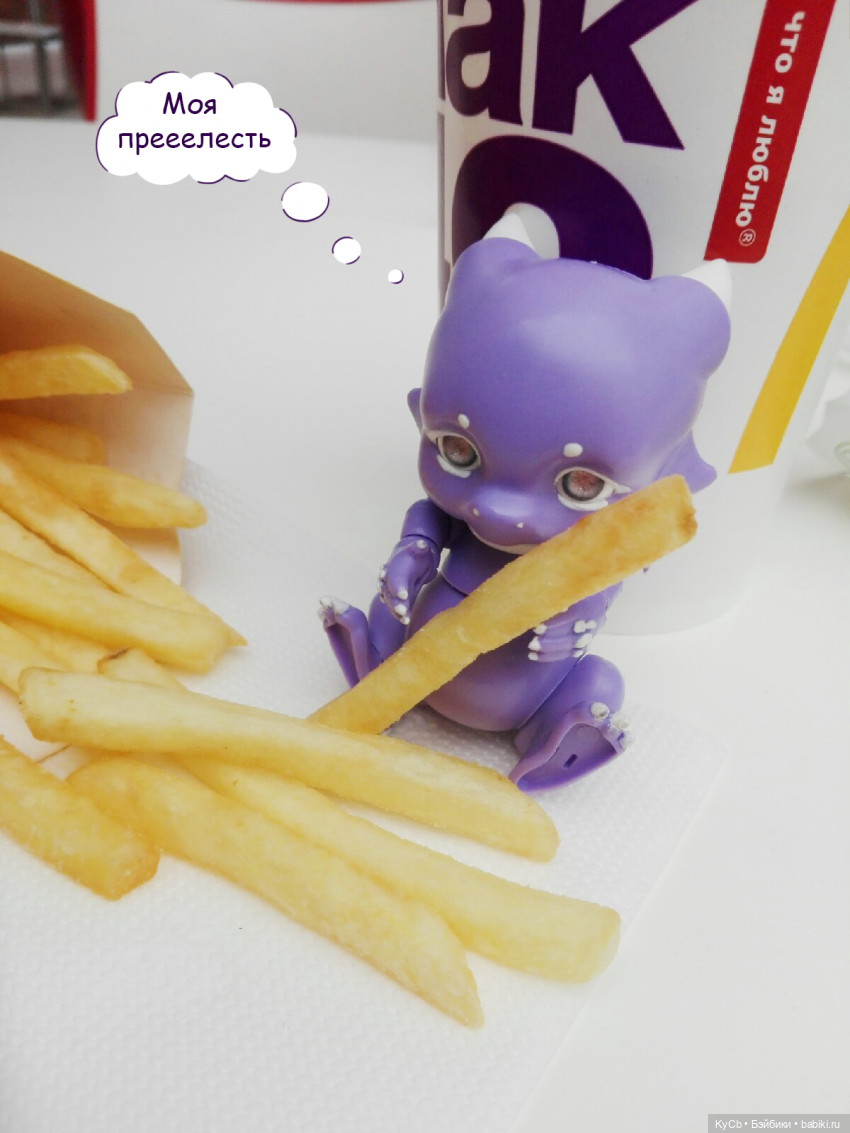 Вкусная прогулка | Бэйбики Вкусная прогулка — Куклы Ai Doll и Pangju (Панджу): Tiny BJD (БЖД) (фото 6)