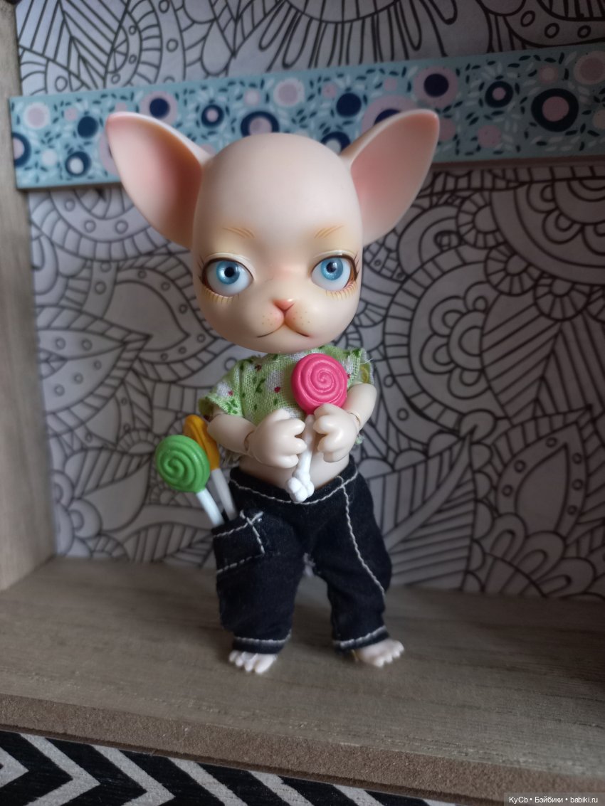 Джулины обновки — Куклы Ai Doll и Pangju (Панджу): Tiny BJD (БЖД)