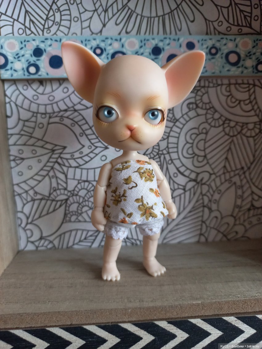 Джулины обновки — Куклы Ai Doll и Pangju (Панджу): Tiny BJD (БЖД)