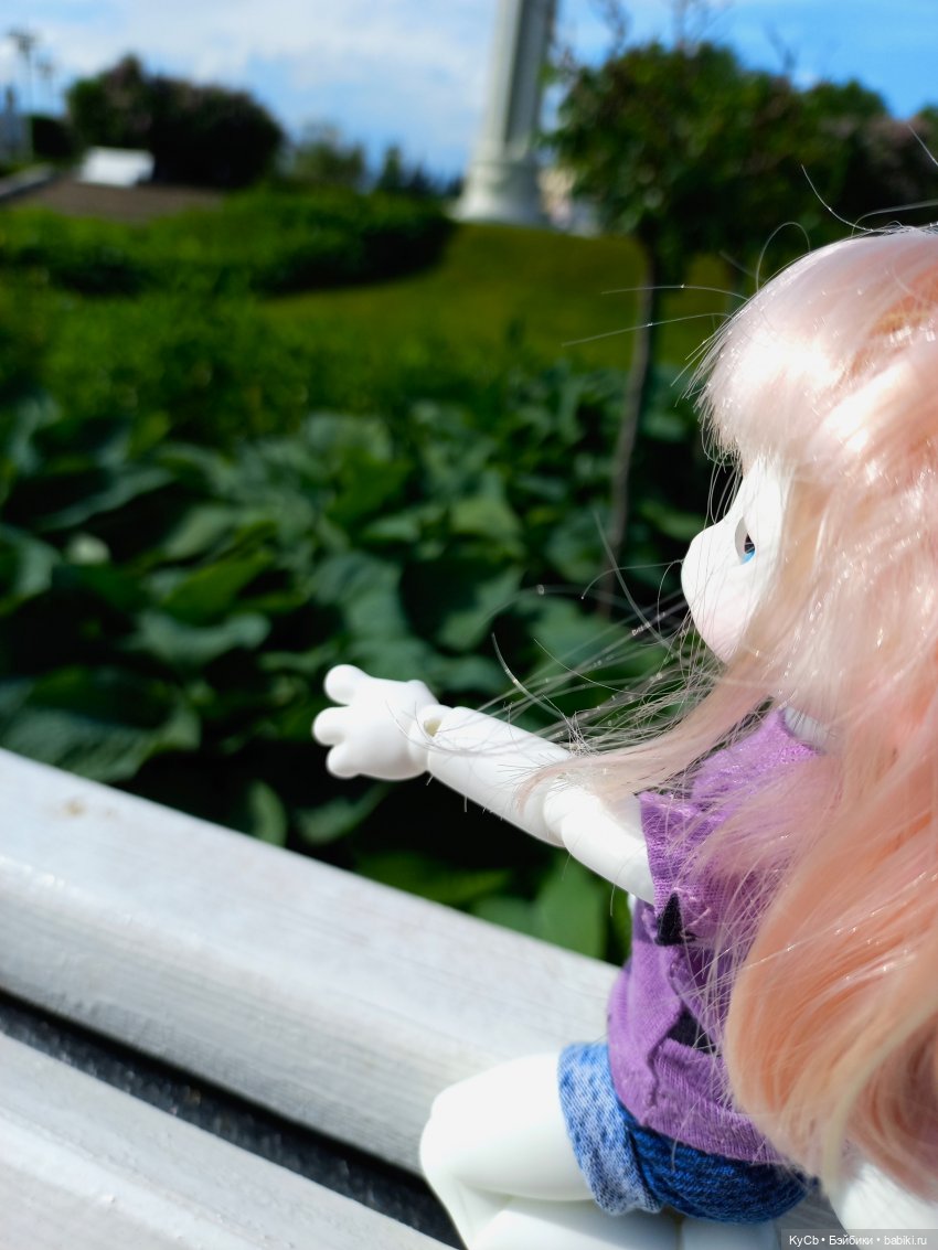 Клумбы, фонтаны и цветы или путешествие Дуду (фото 4)