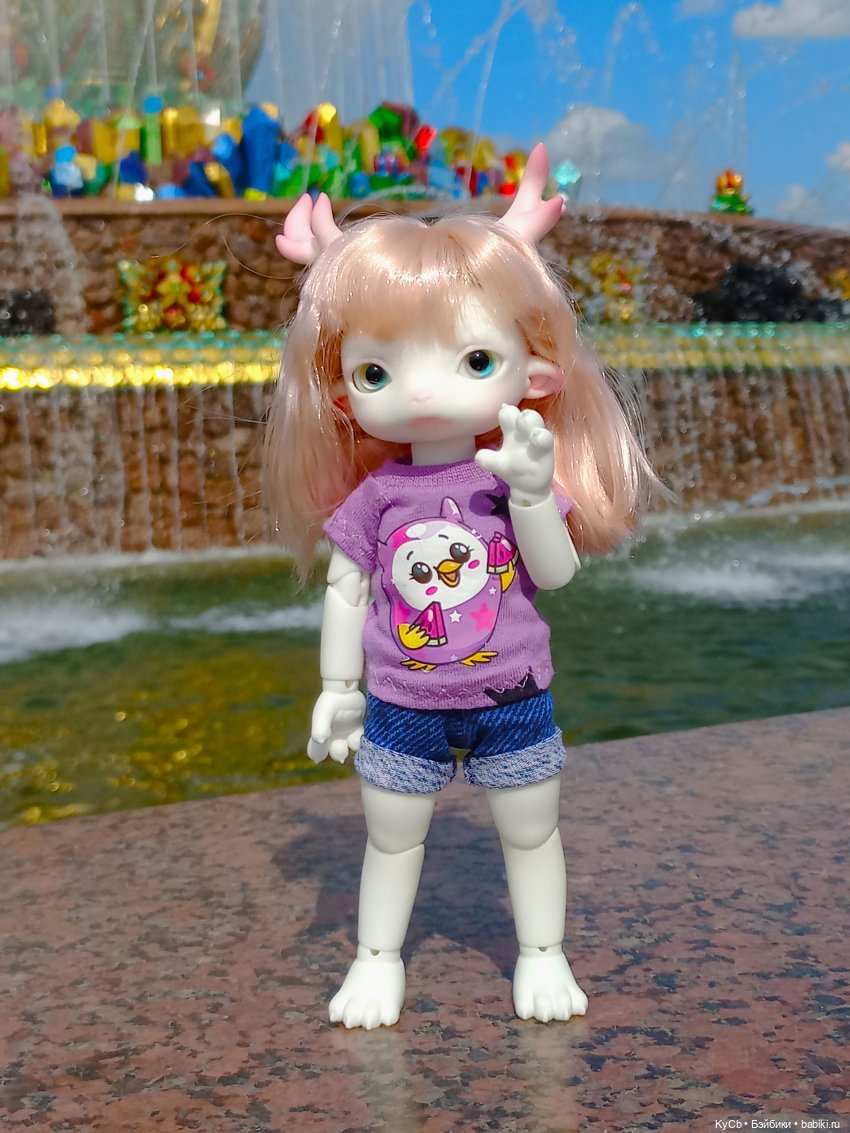 Клумбы, фонтаны и цветы или путешествие Дуду (фото 7)