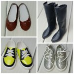 Фирменная обувь Ruby Red для кукол ростом 37см