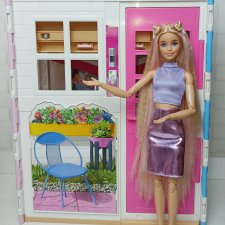 Дом Барби Barbie Mattel фирменный раскладной