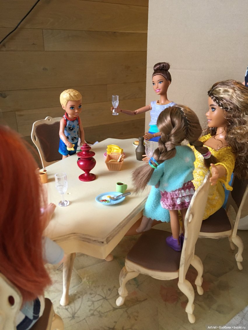 Перекраска столовой из FixPrice