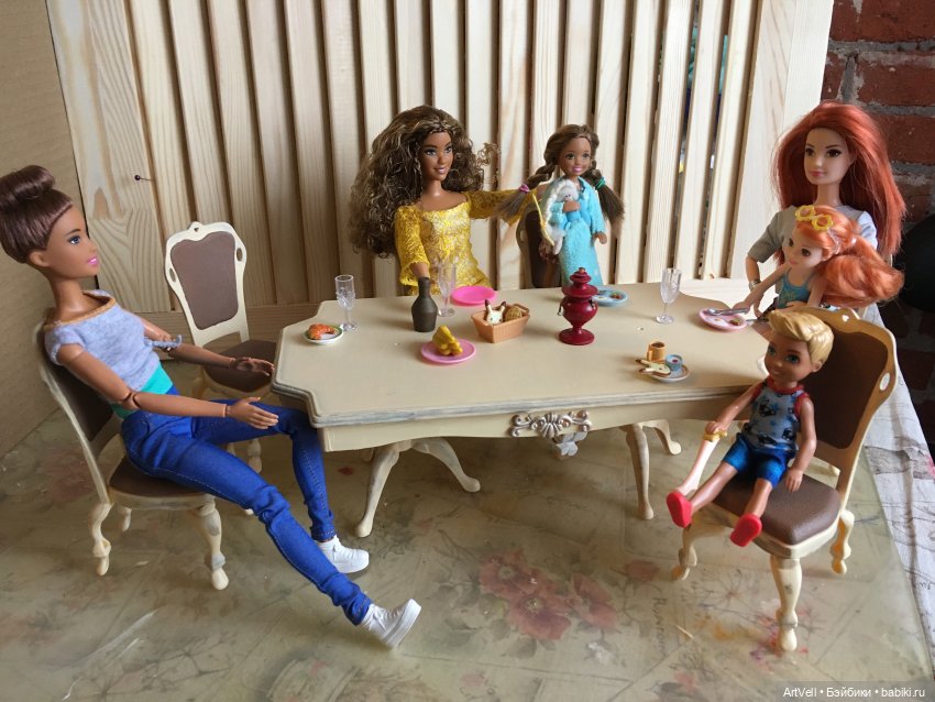 Перекраска столовой из FixPrice