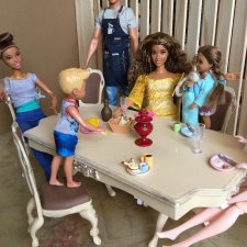 Перекраска  столовой из FixPrice