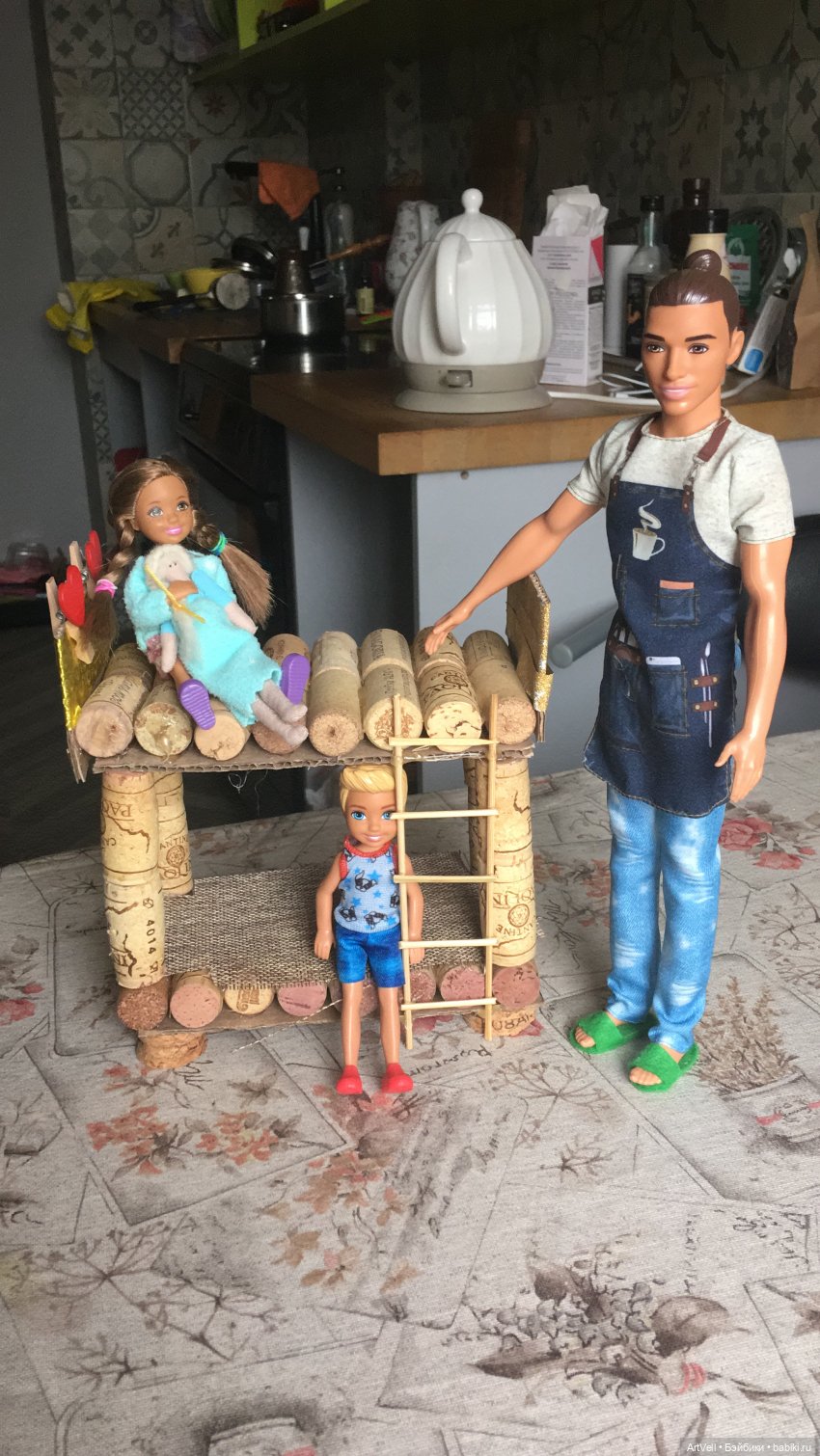 Игровая мебель для деток из подручных материалов (фото 4)