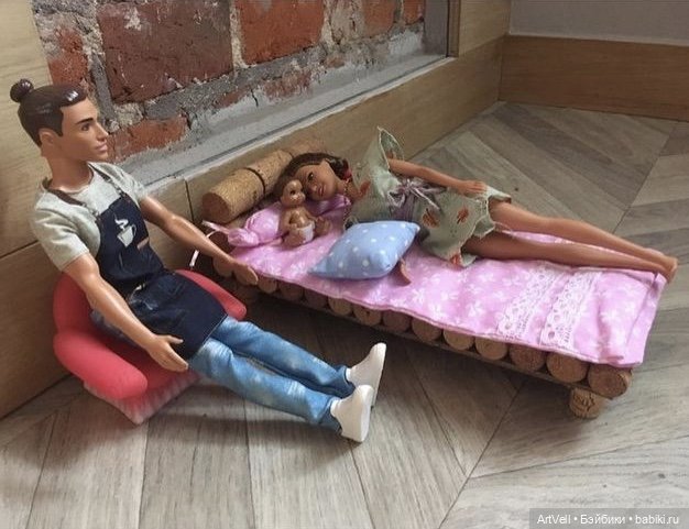 Игровая мебель для деток из подручных материалов (фото 3)