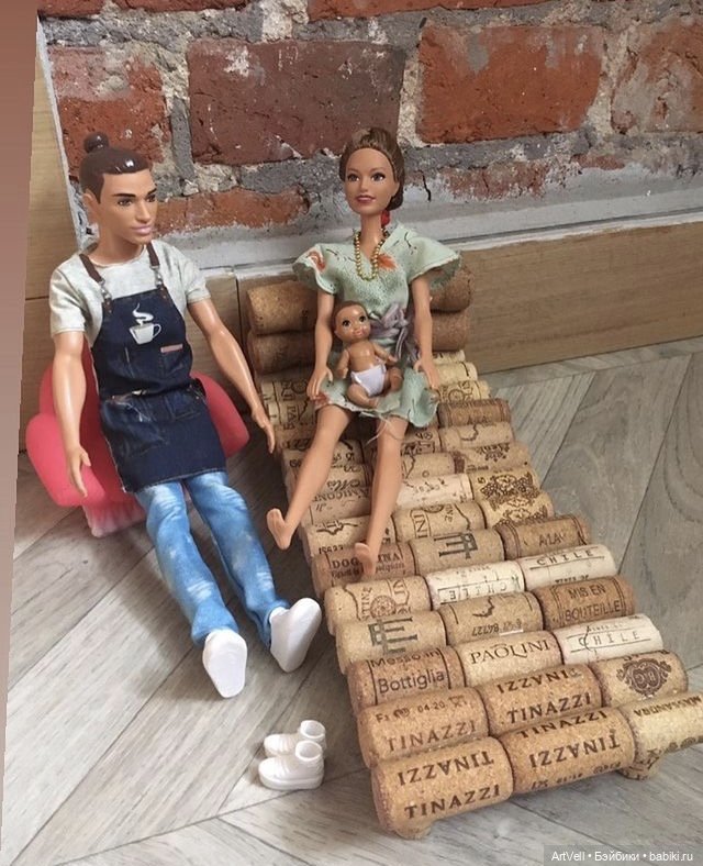 Игровая мебель для деток из подручных материалов (фото 2)