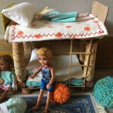 Игровая мебель для деток из подручных материалов