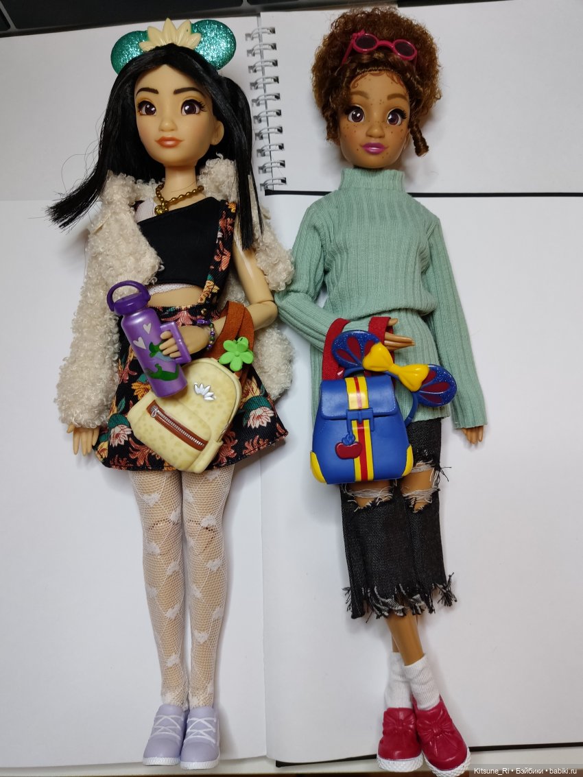 Обзорное и сравнительное. ILY Disney 4ever - фанатки Белоснежки и Тианы