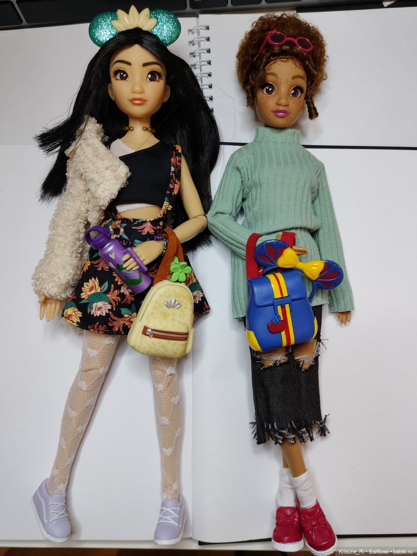 Обзорное и сравнительное. ILY Disney 4ever - фанатки Белоснежки и Тианы