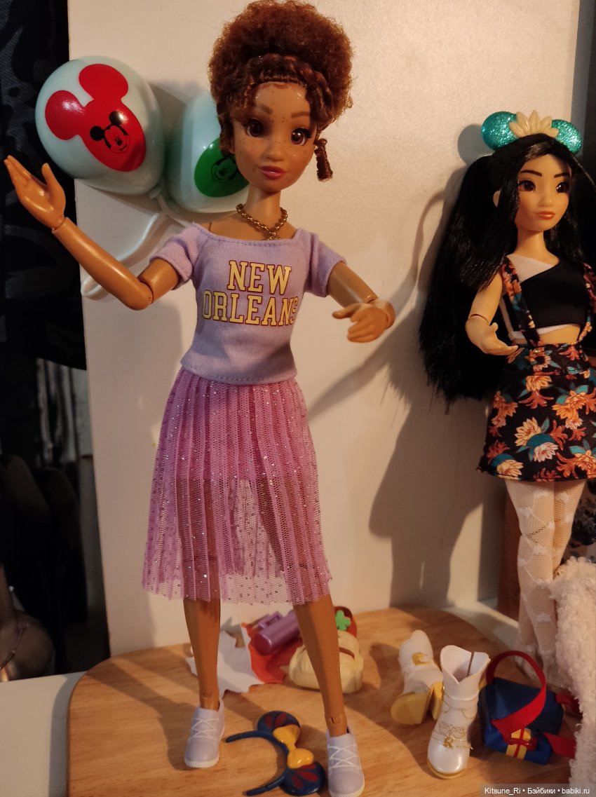 Обзорное и сравнительное. ILY Disney 4ever - фанатки Белоснежки и Тианы