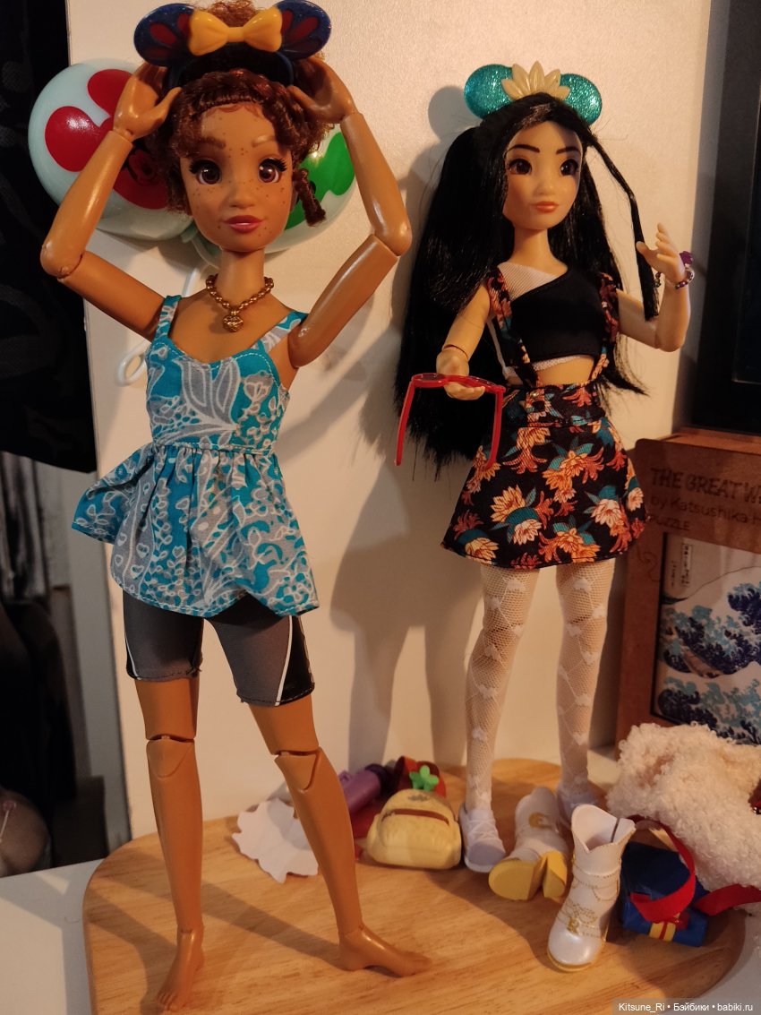 Обзорное и сравнительное. ILY Disney 4ever - фанатки Белоснежки и Тианы