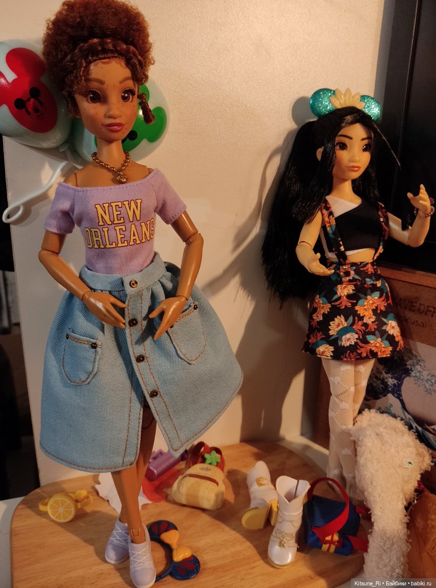 Обзорное и сравнительное. ILY Disney 4ever - фанатки Белоснежки и Тианы