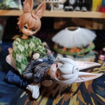 Заячьи-лисаечьи нежности