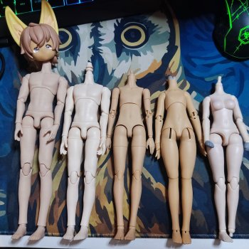 О телах 1/6 для зайцев-лисайцев UFdoll