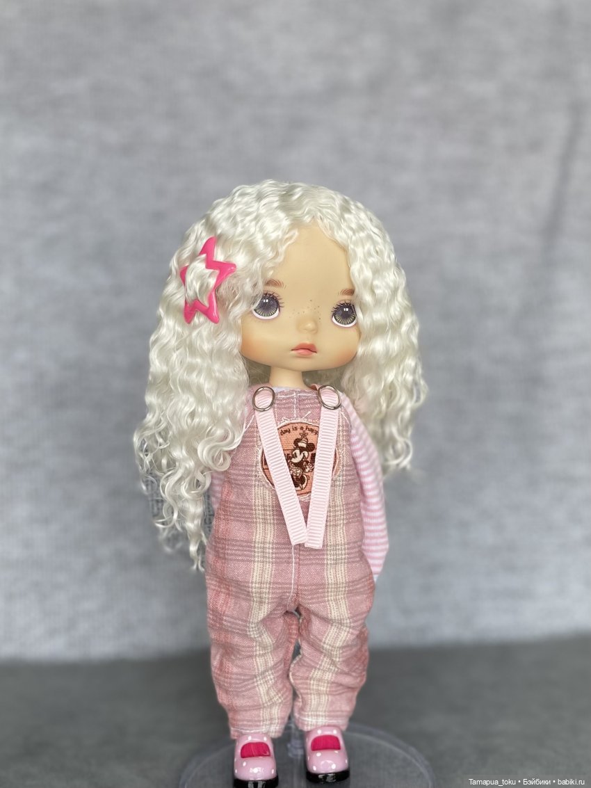 Авторские парики для кукол из шерсти - Tamapua